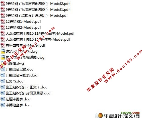 桃江大汉龙城一期施工组织设计(附横道图,网络图)