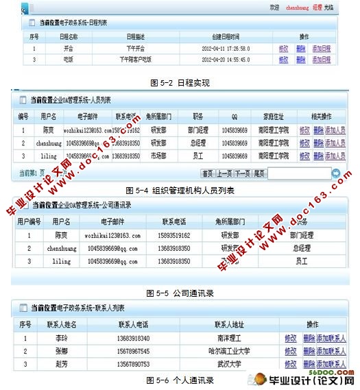 电子政务系统的分析与设计(SSH2)