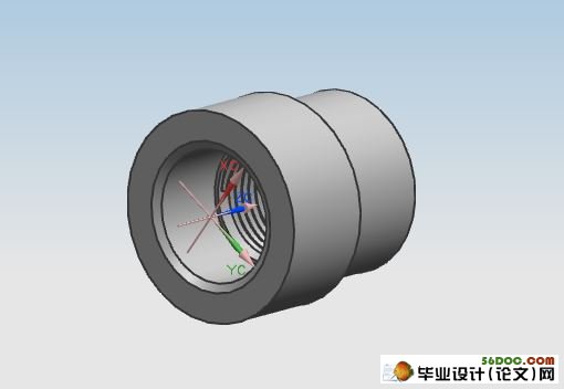 轴的车削加工工艺分析与编程设计(简易)(UG三维,CAD)