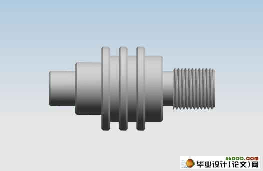 简易轴零件的数控加工工艺及编程设计(UG三维,CAD)