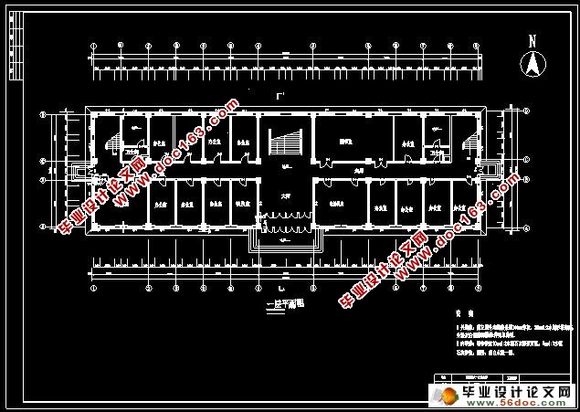 五层5100平米市政办公楼建筑结构设计