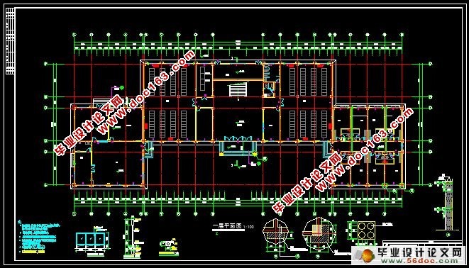 部队三亚工作站办公楼工程施工图预算(附CAD图纸,造价,工程量计算)