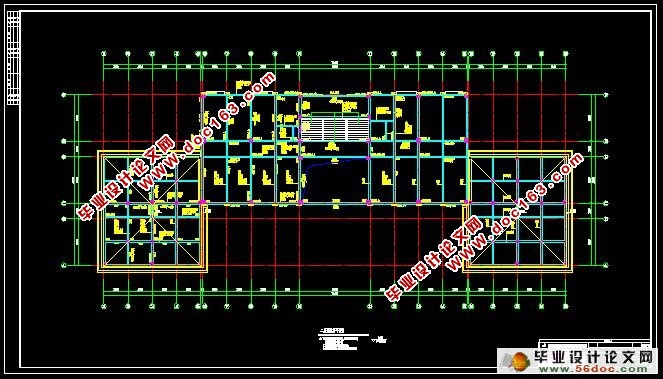 部队三亚工作站办公楼工程施工图预算(附CAD图纸,造价,工程量计算)
