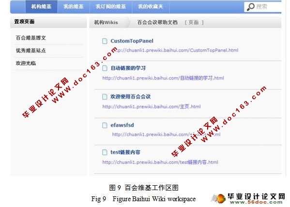 基于Wiki的知识共享与个人知识管理研究(附答辩)