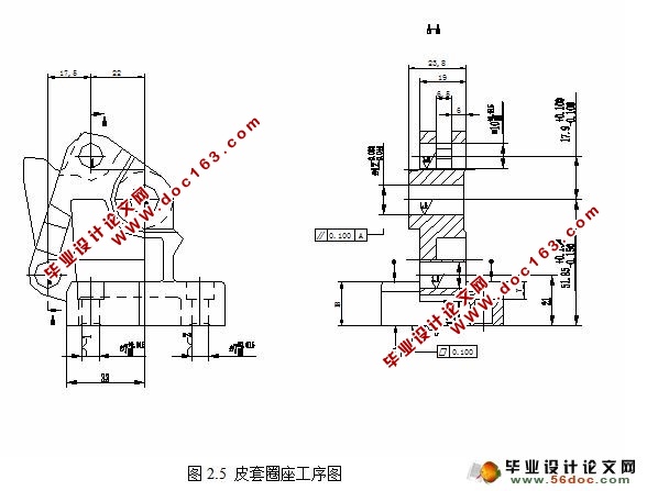 皮套圈座多轴钻孔专机设计