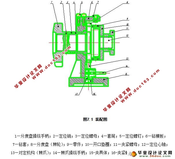 套类零件立式钻床分度钻模设计(CAD,Proe三维造型)