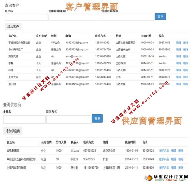 汽车零件(配件)销售管理系统的设计与实现(JSP,SQL)