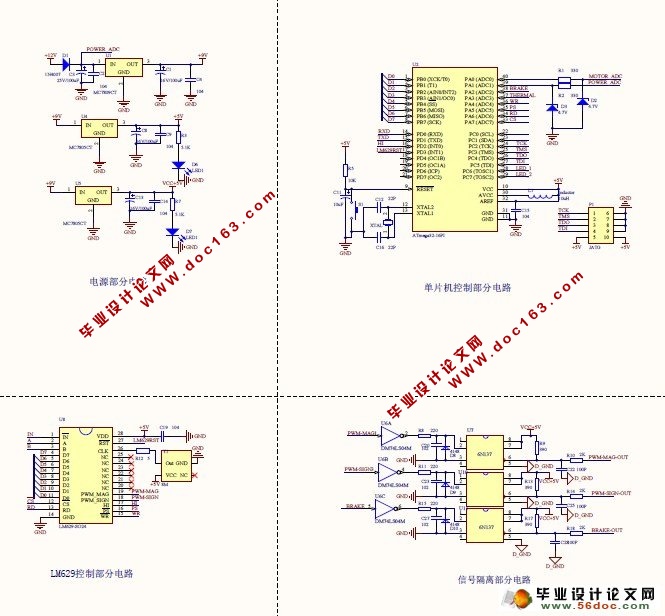 基于AVR单片机直流电动机伺服系统的设计