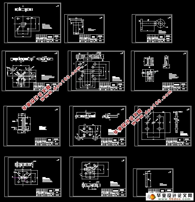 托架冲压工艺及模具设计(含CAD零件图装配图)