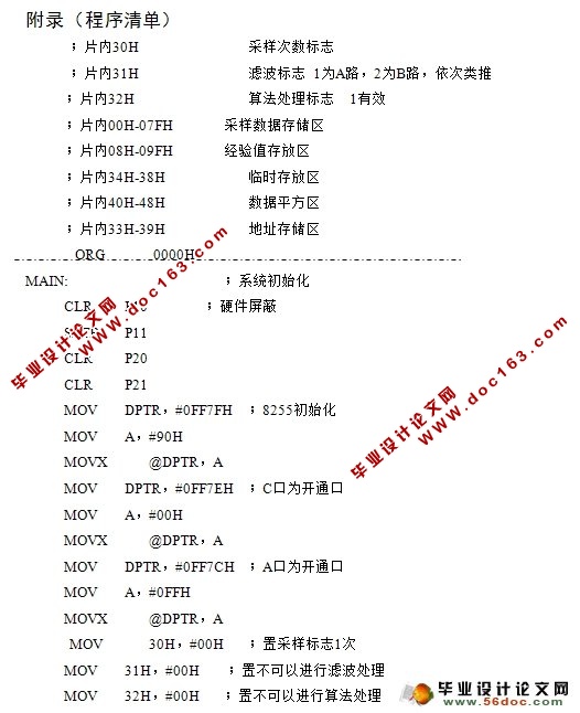 基于单片机的电力线路保护的设计(含电路原理图,程序)