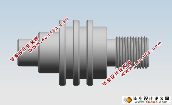 轴零件的数控加工工艺及编程设计(CAD,UG三维)