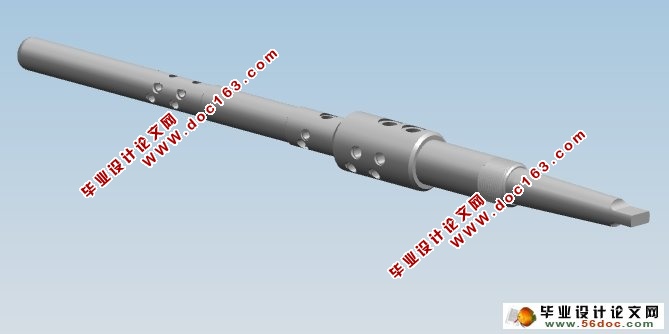 镗杆的数控加工工艺及夹具设计(CAD,UG三维)