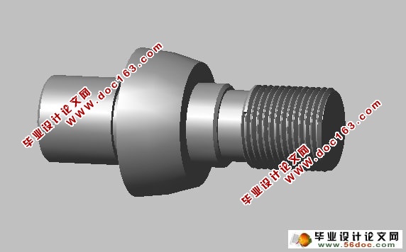 典型轴的车削工艺设计(CAD,UG三维)
