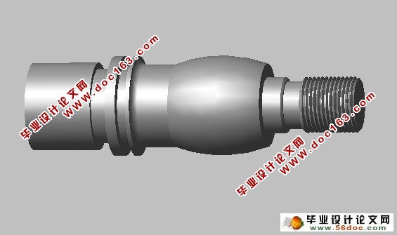 典型轴的车削工艺设计(CAD,UG三维)