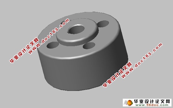 飞轮的数控加工工艺及程序设计(CAD,CAXA,UG三维)