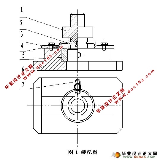 无导向简单落料模具的动画制作(Proe三维图,仿真视频)