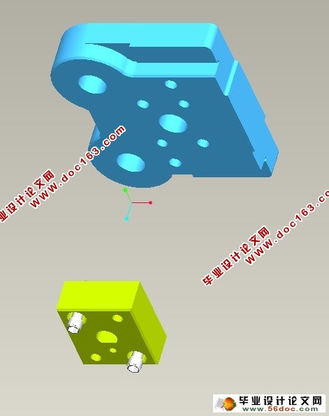 导柱式落料模工作原理动画设计制作(Proe三维图,仿真视频)