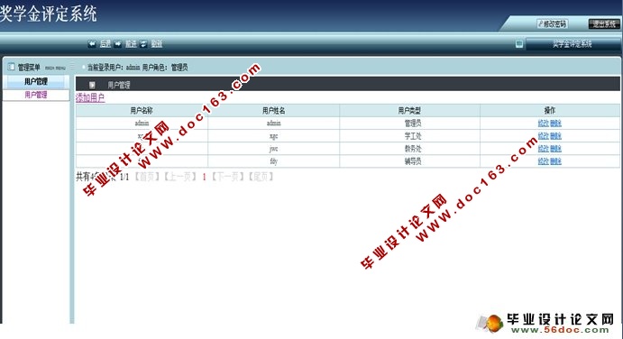 基于JAVA的奖学金评定系统设计与实现(MySQL)