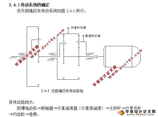 JWB-50无极绳绞车的设计(含CAD零件图装配图)