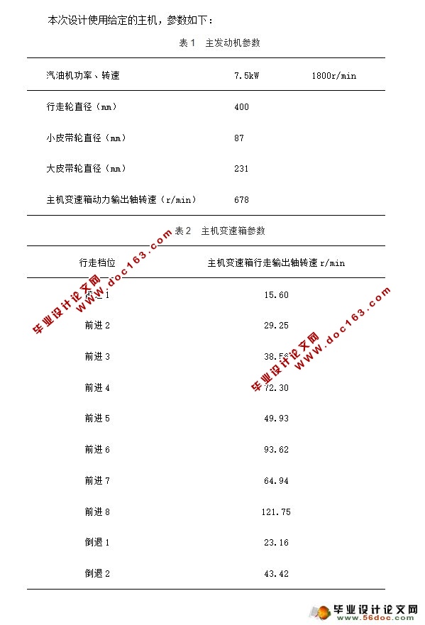 小型烟秆切割机的设计(农业机械)(含CAD图,Proe三维图)