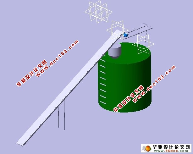 尿素自动拆包出料装置的设计(CATIA三维图)