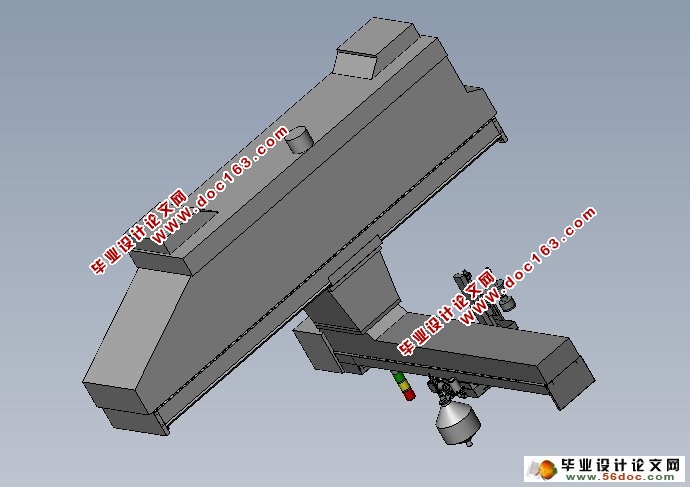 三轴数控平面水射流切割机床设计(SolidWorks三维)