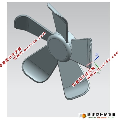 基于UG三维的电风扇建模与仿真(含录像)