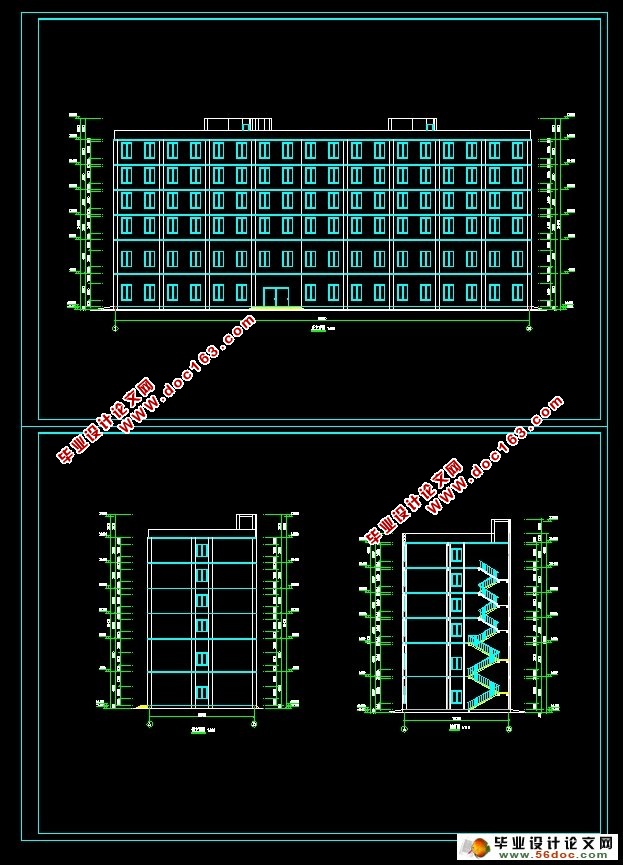 六层6000平米供电局办公楼建筑结构设计