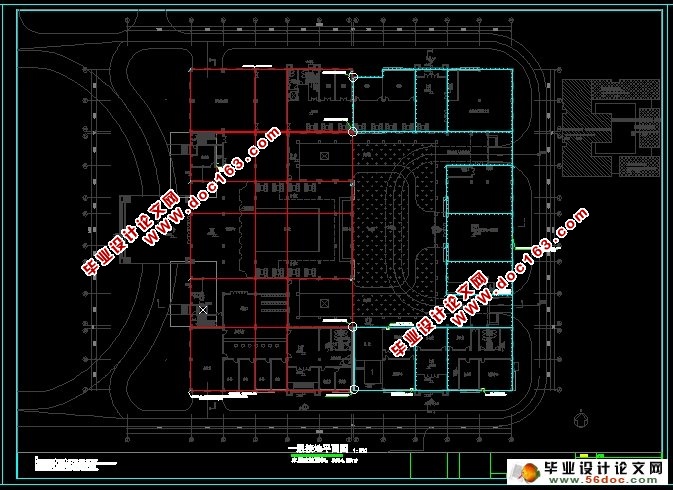 智能建筑的配电系统与弱电系统的综合设计(含CAD图)