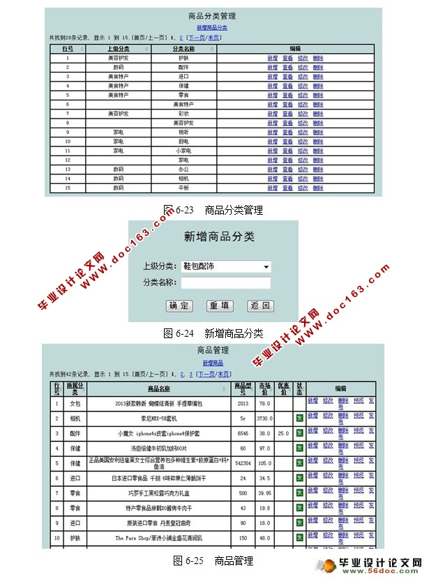 电子商务购物网站商城的设计与实现(JSP,MySQL)