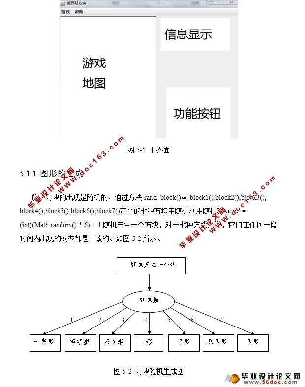 基于JAVA的俄罗斯方块游戏的设计