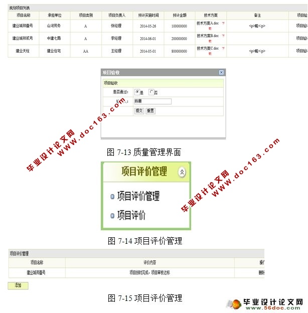 企业项目管理系统的设计与实现(SSH,MySQL)