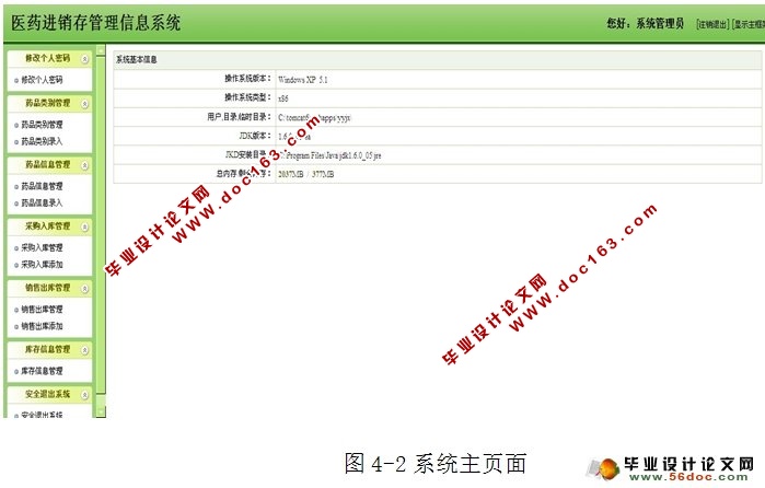 医院医药管理系统的设计与实现(JSP,SQLServer)