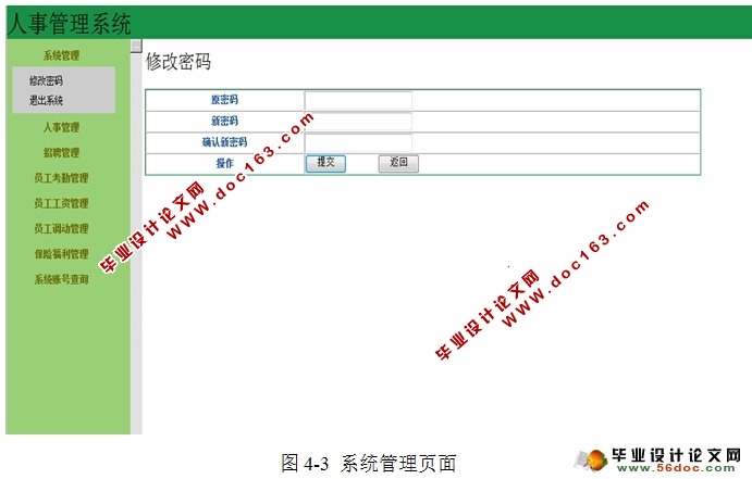 中小型企业人事资源管理系统的设计与实现(SSH,MySQL)