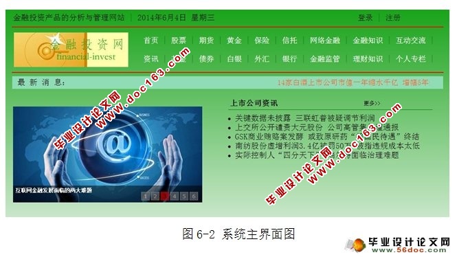 金融投资产品的分析与管理系统的设计与实现(SSH,MySQL)