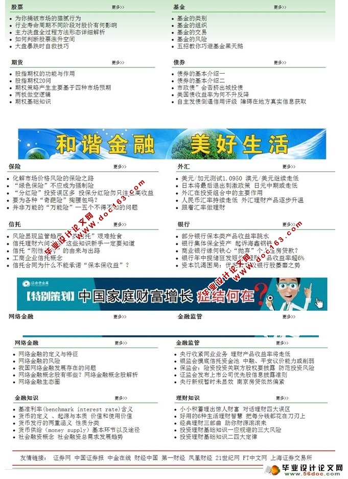金融投资产品的分析与管理系统的设计与实现(SSH,MySQL)