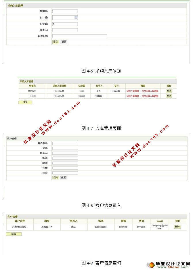 超市仓库管理系统设计与实现(SSH,SQLServer)