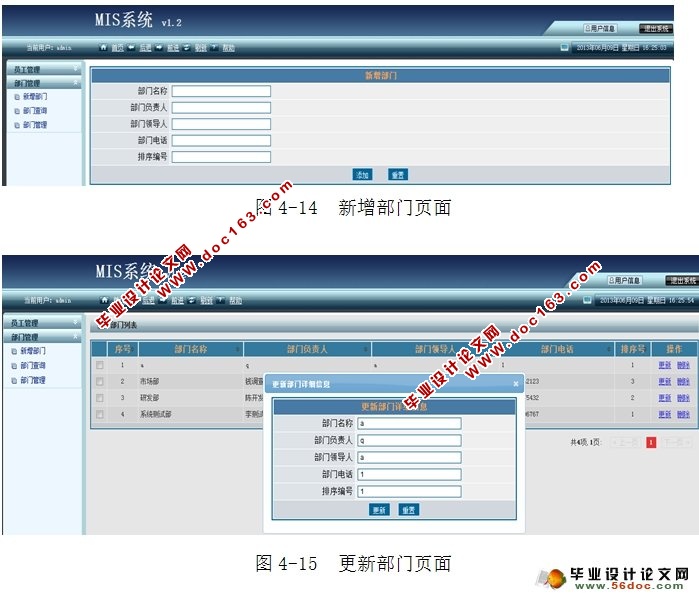 基于SSH框架的企业管理MIS系统的设计与实现(MySQL)
