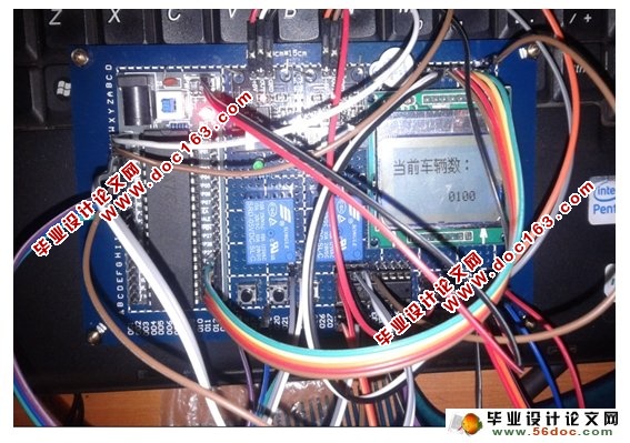 基于单片机的停车场计数系统设计(附实物图,电路原理图,程序)