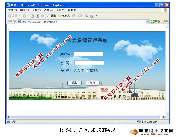 公司人力资源管理系统的设计与实现(SQLServer)