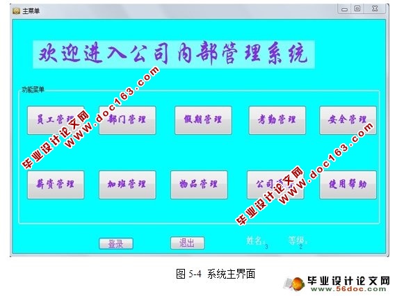基于CS架构公司内部管理系统的设计与实现(C#,SQLServer)