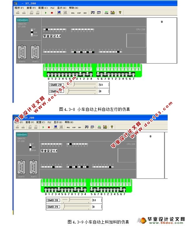 基于PLC的自动上料系统的设计与仿真(含梯形图,LEDB图)