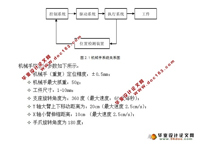 微型装配机械手的结构设计(含CAD零件图装配图)