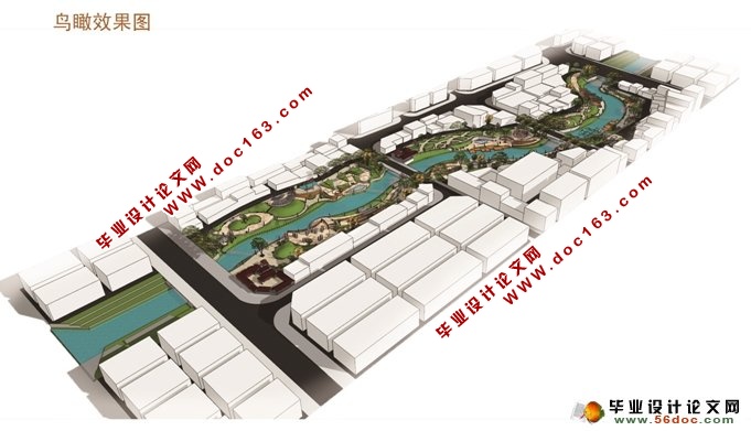 城市滨水景观规划设计(附效果图,动画,3D模型,CAD图,展板)