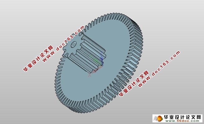 塑料齿轮三维模具设计(含CAD零件图装配图,ProE三维图)