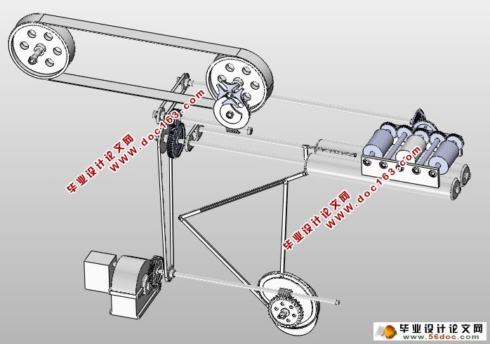 啤酒瓶洗瓶机的设计(食品机械)(含CAD图,SolidWorks三维)