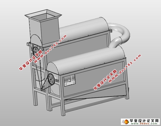 玉米剥皮脱粒一体机的设计(农业机械)(含CAD图,SolidWorks三维)
