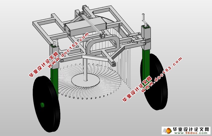 甜菜起拔机的设计(农业机械)(含CAD图,SolidWorks三维)