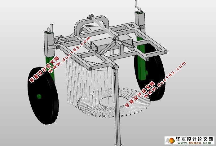 甜菜起拔机的设计(农业机械)(含CAD图,SolidWorks三维)