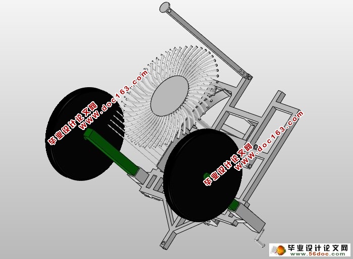 甜菜起拔机的设计(农业机械)(含CAD图,SolidWorks三维)